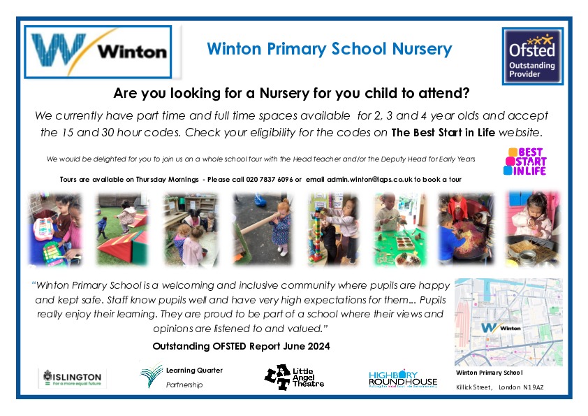 Nursery Poster 2025 26